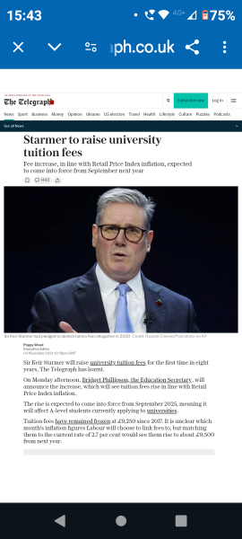 Nervous/anxious/scared about the Autumn budget 2024