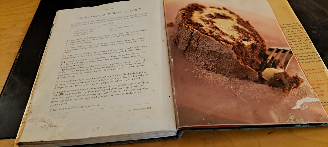 Old style yule log recipe