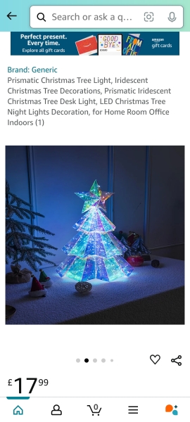 Christmas Tree argument with DH