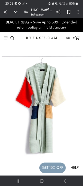 Ashley Jensen's coat in Shetland