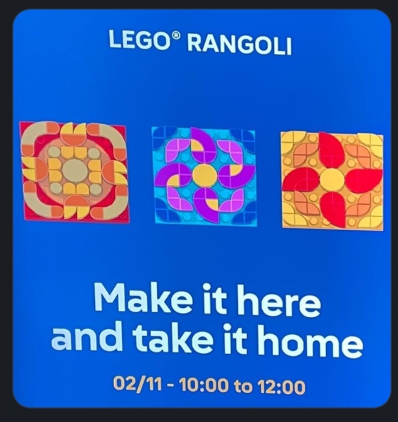 To show me your Lego collection?