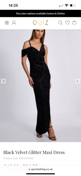 Help me find a Christmas party outfit that works with a knee brace!