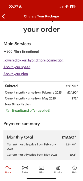 Virgin media- is there a catch?