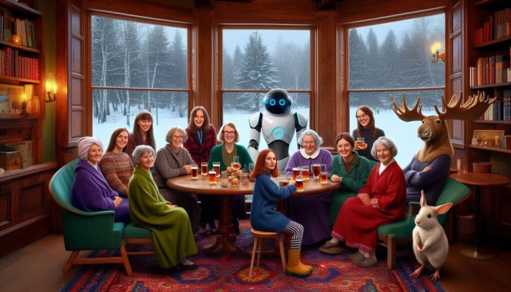 Bluestocking: Do androids dream of electric hair?