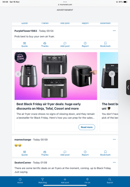 DH talking about divorce over air fryer