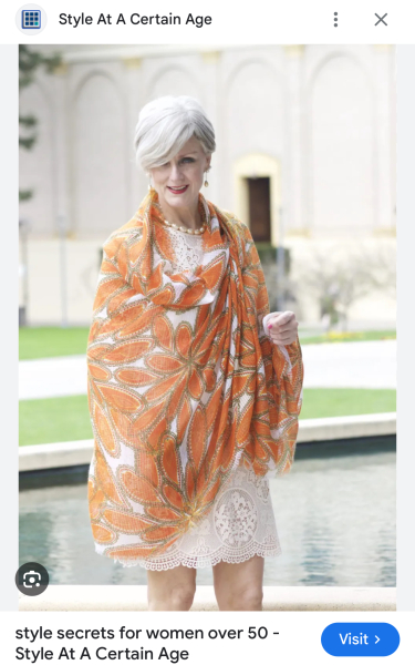 Googled ‘outfits for a 50 year old woman’ and it did not end well. Lost weight and my way- intervention needed