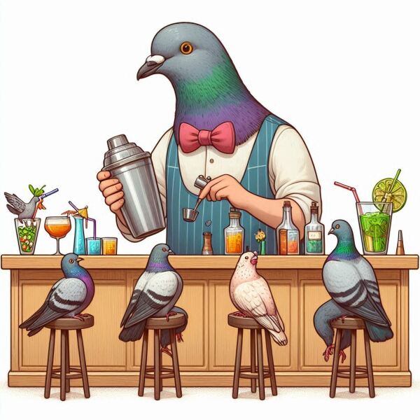 Bluestocking: the one where Boiled gets to the bar first!