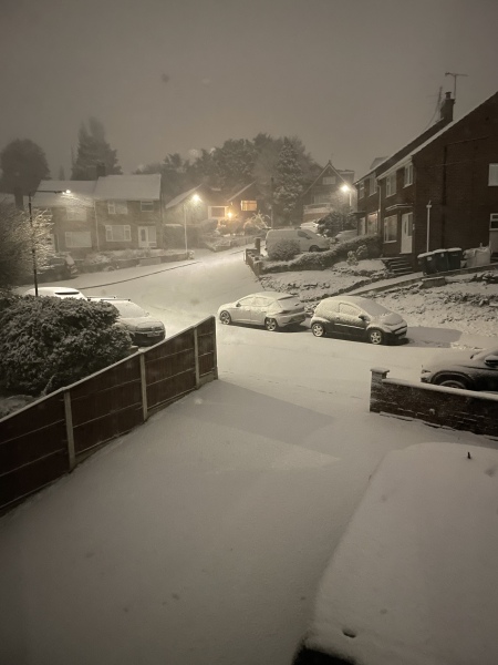 It’s snowing ❄️