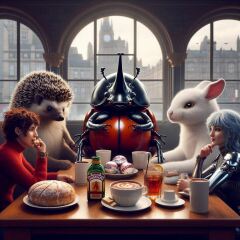 Bluestocking: Do androids dream of electric hair?