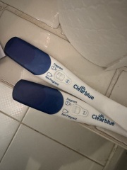Clear blue test. Evap line or positive