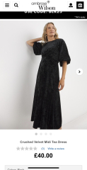 Moderately festive dress for a size 18
