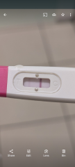 Faint line and almost 4 days late