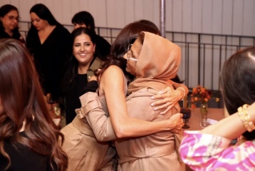 Meghan attended a Dinner for the Southern California Welcome Project with Mina’s List