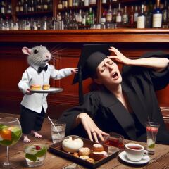 Bluestocking: Do androids dream of electric hair?