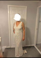 Ruined the wedding dress i was going to send back
