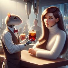 Bluestocking: Do androids dream of electric hair?