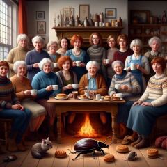 Bluestocking: Do androids dream of electric hair?