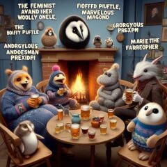 Autumn leaves, crackling fires, quokkas and puffins at the Bluestocking.