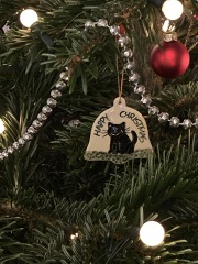 Tinsel, Glitter and Baubles - the Excellent Cats prepare to knock Everything off your Christmas Tree