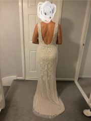 Ruined the wedding dress i was going to send back