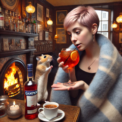 Bluestocking: Do androids dream of electric hair?