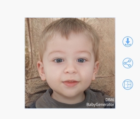 What names suit this little girl and little boy?