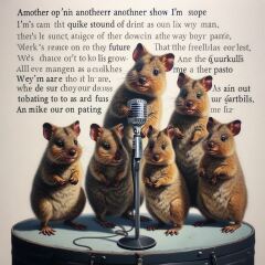 Bluestocking: Do androids dream of electric hair?