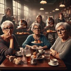 Bluestocking: the one where Boiled gets to the bar first!