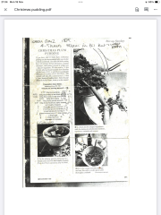 Christmas pudding that does not contain whole nuts