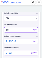 If you monitor your indoor humidity - what is it?
