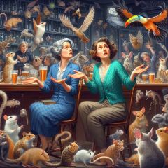 Bluestocking: Do androids dream of electric hair?