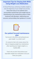 Maintenance Policy Email Cloud Pharmacy And Others. (A list of Mounjaro maintenance providers)