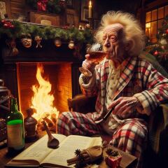 Bluestocking: the one where Boiled gets to the bar first!