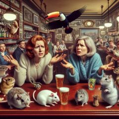 Bluestocking: Do androids dream of electric hair?