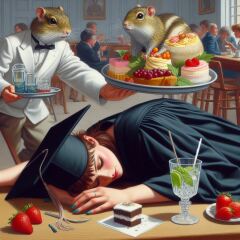 Bluestocking: Do androids dream of electric hair?