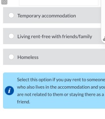 Universal Credit housing element confusion