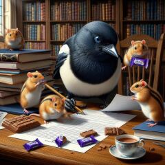 Bluestocking: Do androids dream of electric hair?