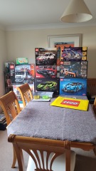 To show me your Lego collection?