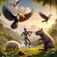 Bluestocking: Do androids dream of electric hair?