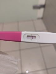 Faint line and almost 4 days late