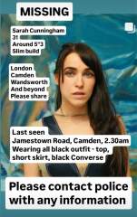 Missing from Camden - Sarah Cunningham