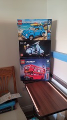 To show me your Lego collection?
