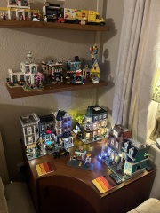 To show me your Lego collection?