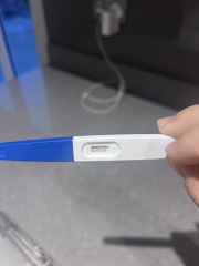 Sainsburys pregnancy test positive?