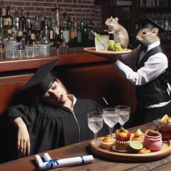 Bluestocking: Do androids dream of electric hair?