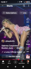 Sabrina Carpenter - too sexy?