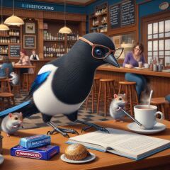 Bluestocking: Do androids dream of electric hair?