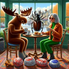 Bluestocking: Do androids dream of electric hair?