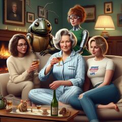 Bluestocking: the one where Boiled gets to the bar first!