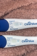 Clear blue 10/11dpo  help x